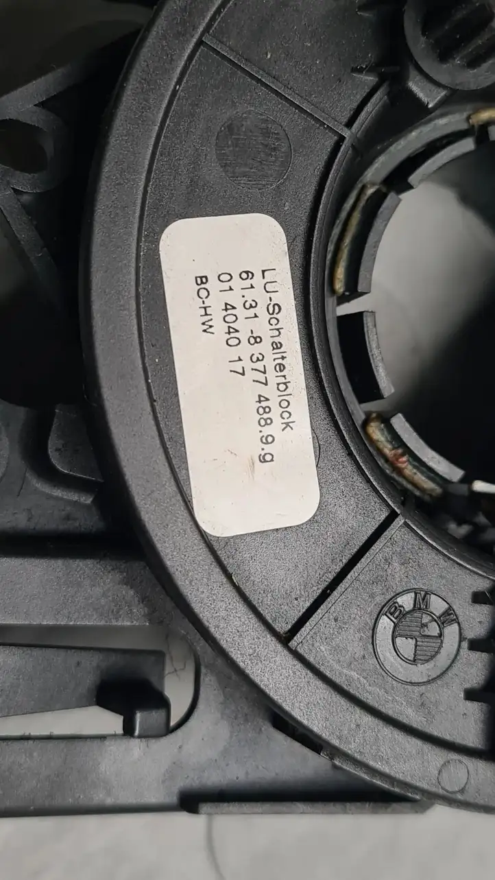 BMW 3 E46 (1998 - 2005) 8377488 Контактное кольцо SRS — фото 4