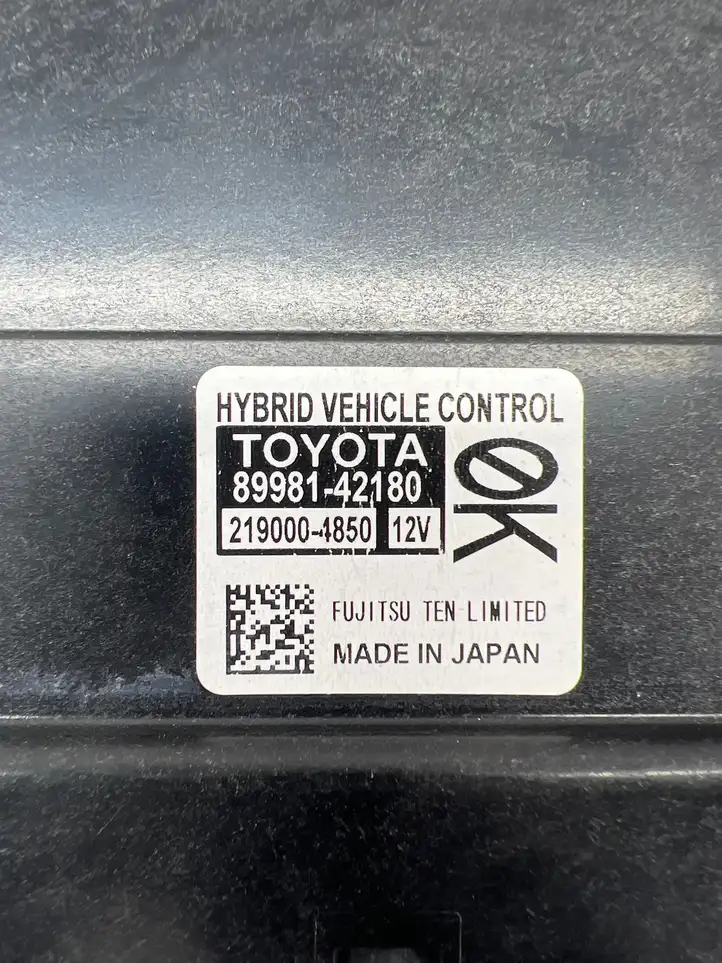 Toyota RAV 4 (XA40) (2012 - 2018) 8998142180 Прочие блоки управления — фото 4
