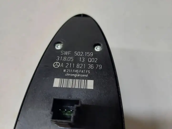 Mercedes-Benz E W211 (2002 - 2009) A2118213679 Блок кнопок стеклоподъемников — фото 4
