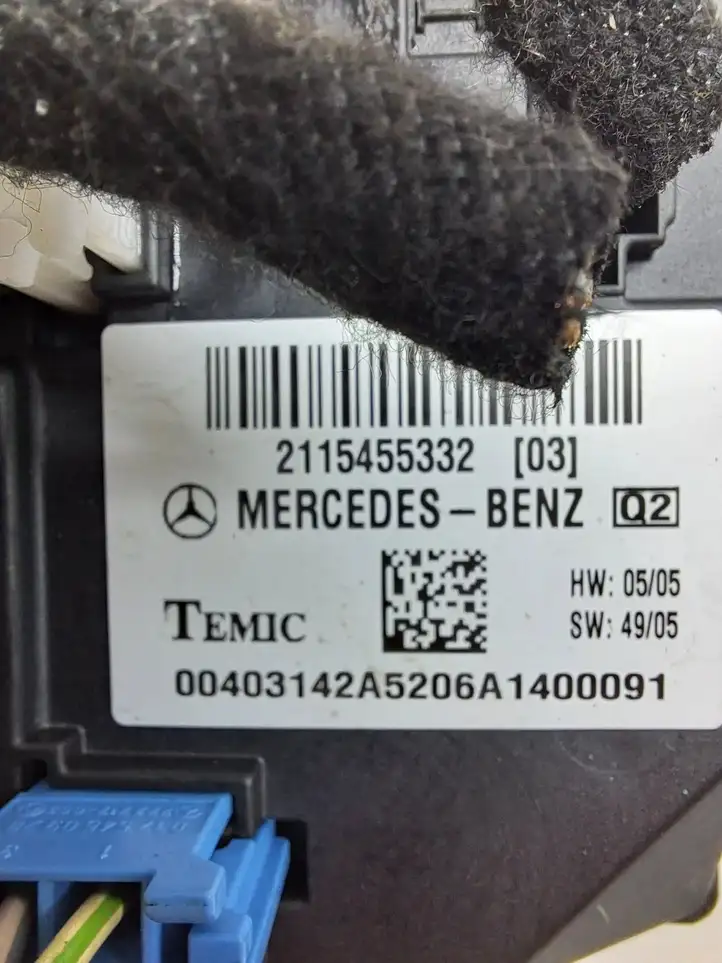 Mercedes-Benz E W211 (2002 - 2009) 2115455332 Модуль комфорта — фото 3