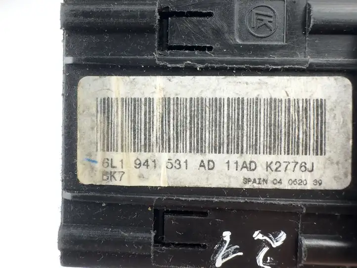 Seat Ibiza III (6L) (2002 - 2008) 6l1941531 Включатель фонарей — фото 4