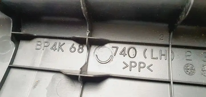 Mazda 3 I (2003 - 2006) BP4K68740 Внутренняя отделка заднего порога — фото 3