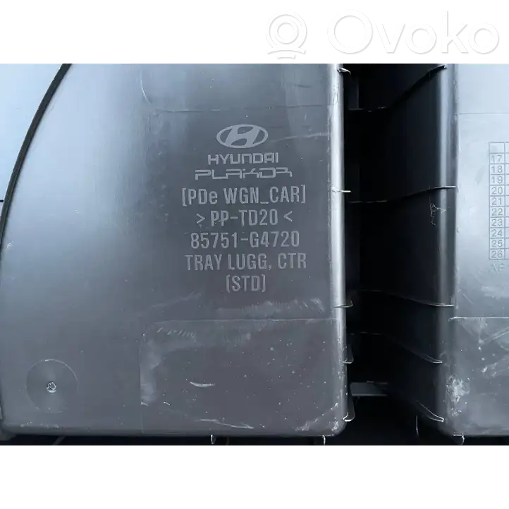 Hyundai i30 (2017 - ) 85751G4720 Ящик для хранения в багажнике — фото 4