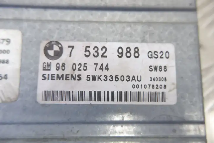 BMW X3 E83 (2003 - 2010) 7532988 Блок управления АКПП — фото 7