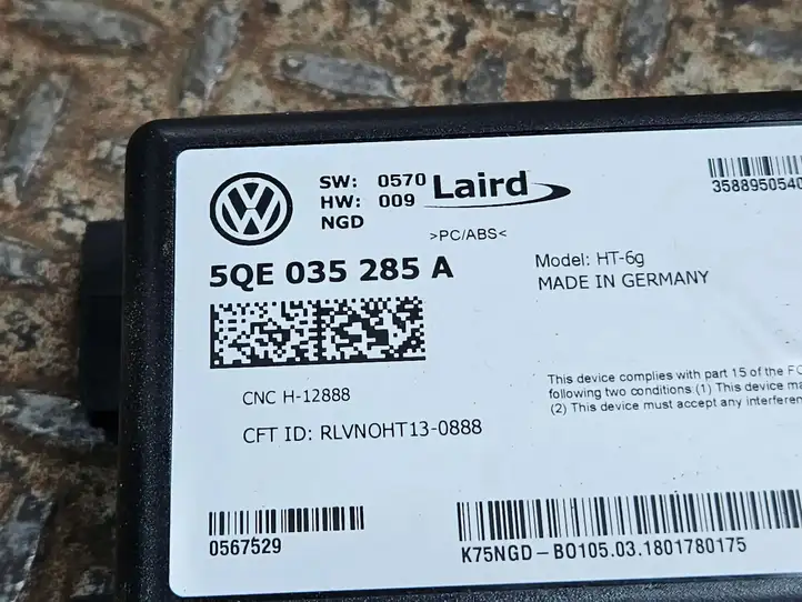 Volkswagen Tiguan Allspace (2017 - ) 5QE035285A Блок GSM — фото 4