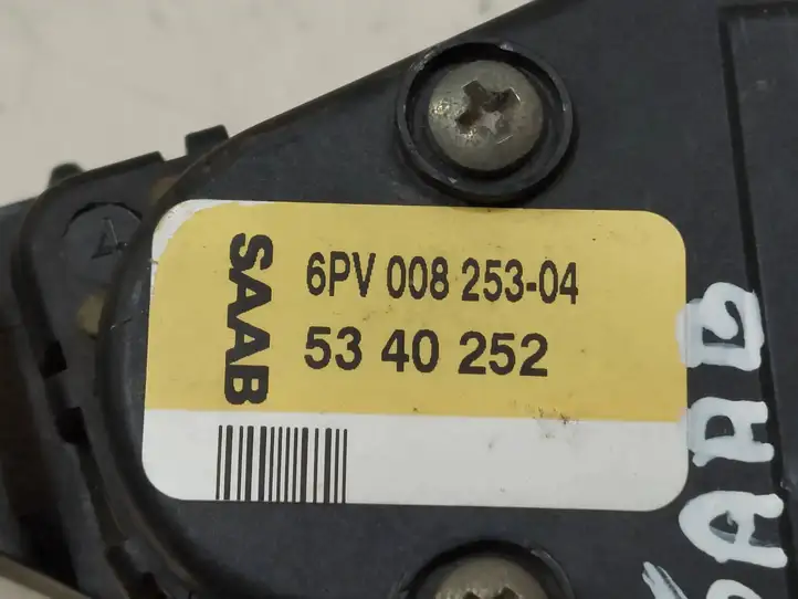 Saab 9-5 (2006 - 2010) 5340252 Педаль акселератора — фото 4