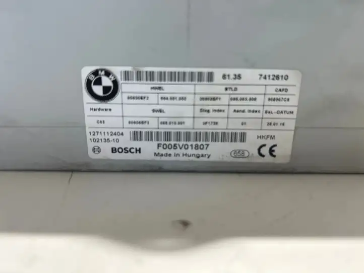 BMW 3 F30 F35 F31 (2012 - 2018) 7412610 Блок управления крышкой багажника — фото 4