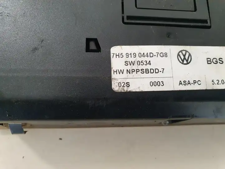 Volkswagen Multivan T5 (2003 - 2015) 7H5919044D Блок управления автономным отопителем — фото 4