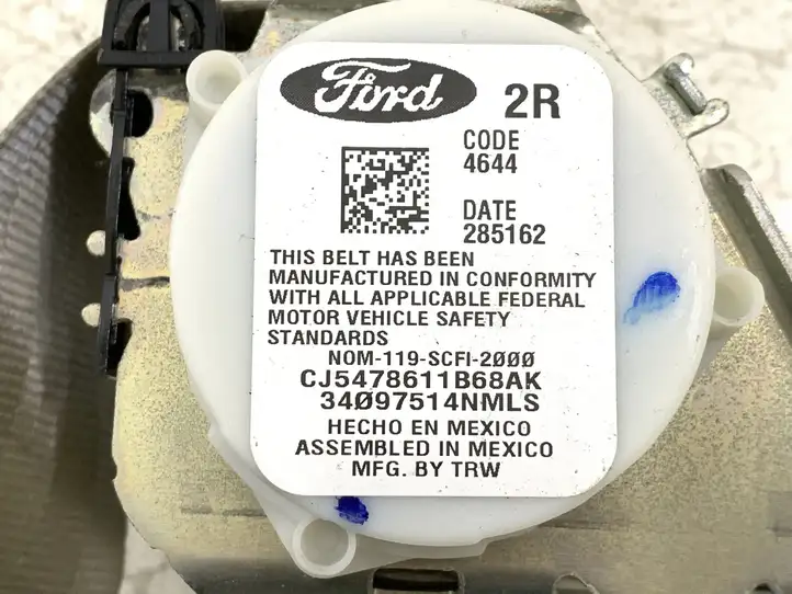 Ford Escape III (2013 - 2019) CJ5478611B68 Задний ремень безопасности — фото 3