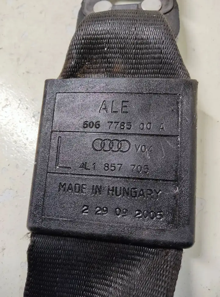 Audi Q7 4L (2005 - 2009) 4L1857705 Передний ремень безопасности — фото 4