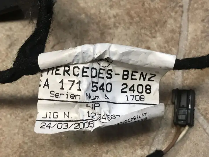 Mercedes-Benz SLK R171 (2005 - 2011) A1715402408 Солнцезащитный козырек — фото 8