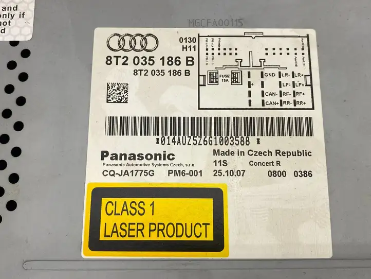 Audi A5 8T 8F (2007 - 2011) 8T2035186B Магнитола / мультимедийная система — фото 5
