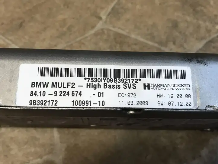 BMW 3 E90 E91 (2005 - 2012) 9224674 Bluetooth модуль — фото 8