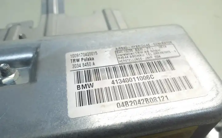 BMW X3 E83 (2003 - 2010) 41340011006C Подушка безопасности задней двери — фото 2