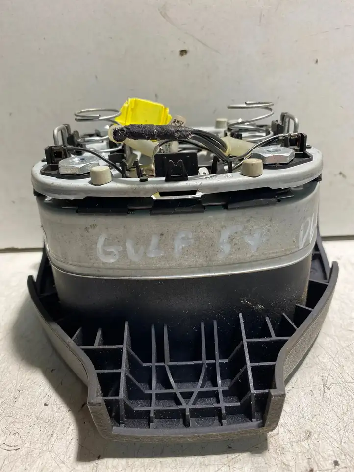 Volkswagen Golf Plus (2004 - 2008) 1K0880201P Подушка безопасности руля — фото 3