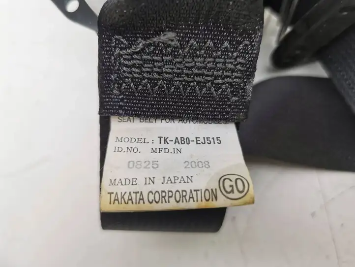 Honda Accord (2008 - 2016) TKAB0EJ515 Задний ремень безопасности — фото 6