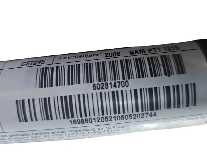 Mercedes-Benz B-class W245 (2005 - 2008)  602814700 Боковая подушка безопастности( (крыша)