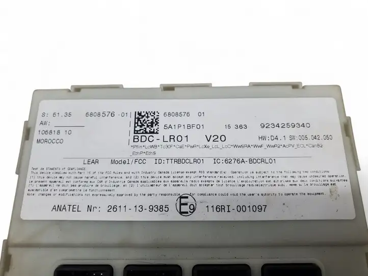 BMW X1 F48 F49 (2015 - 2022) 6808576 Модуль комфорта — фото 3