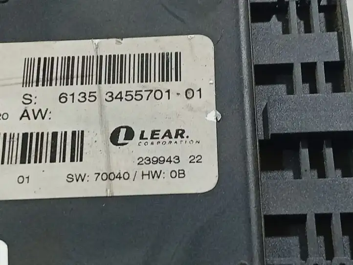 Mini One Cooper Coupe R56 (2004 - 2014) 6135345570101 Модуль комфорта — фото 4
