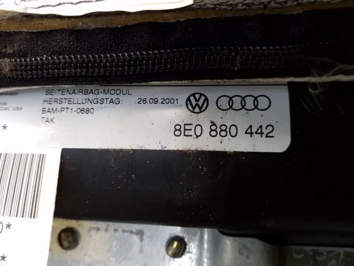 Audi A4 S4 B6 8E 8H (2000 - 2006) 8E0880442 Подушка безопасности сиденья — фото 4