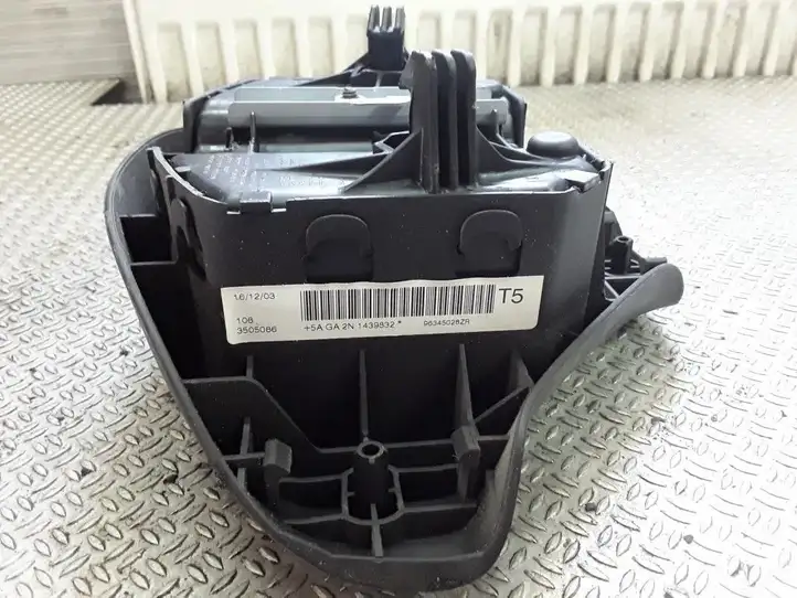 Peugeot 307 CC (2001 - 2005) 96345028ZR Подушка безопасности руля — фото 2