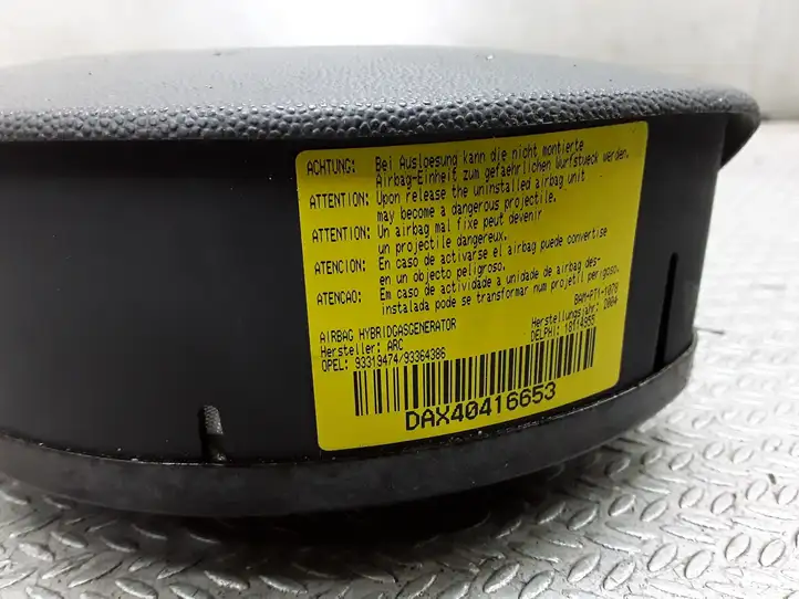 Opel Meriva A (2002 - 2006) 93319474 Подушка безопасности руля — фото 2