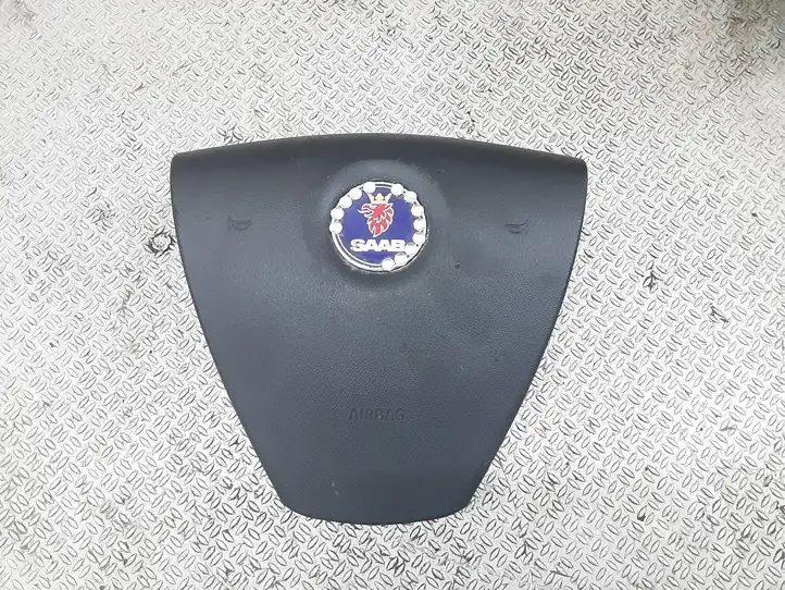 Saab 9-3 Ver2 (2003 - 2007) 600306800E Подушка безопасности руля — фото 1