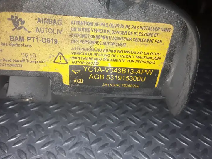 Ford Transit (2000 - 2006) 531915300U Подушка безопасности руля — фото 2