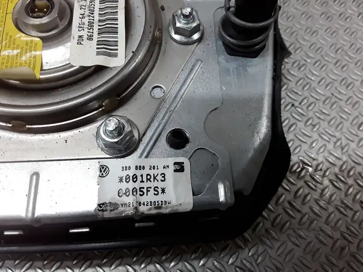 Volkswagen Sharan (2000 - 2003) 3B0880201AN Подушка безопасности руля — фото 2