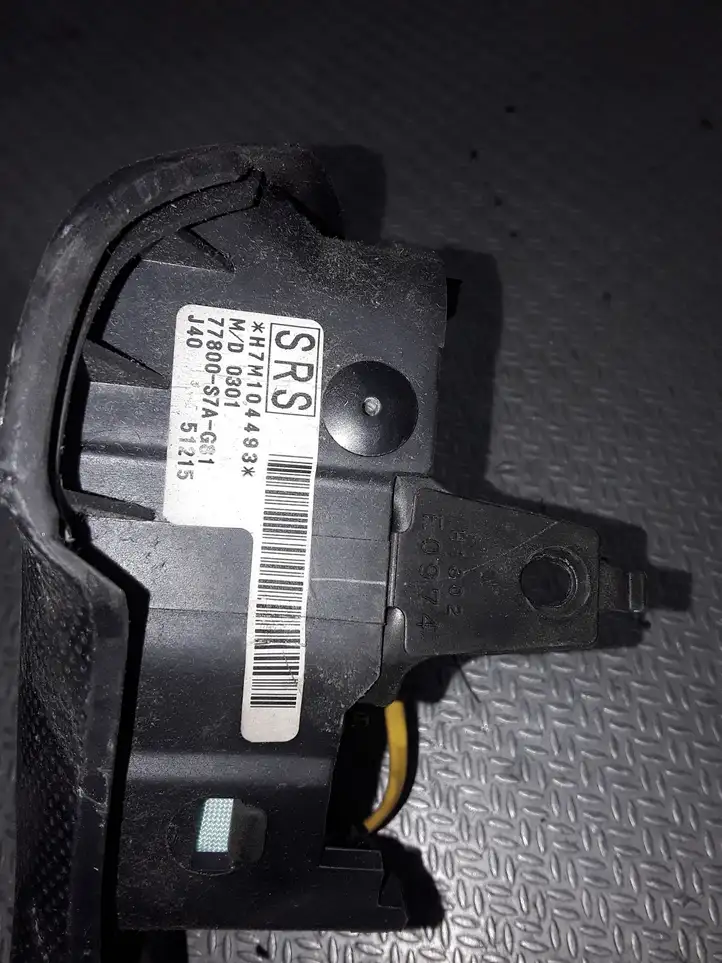 Honda Stream (2000 - 2003) 77800S7AG81 Подушка безопасности руля — фото 3