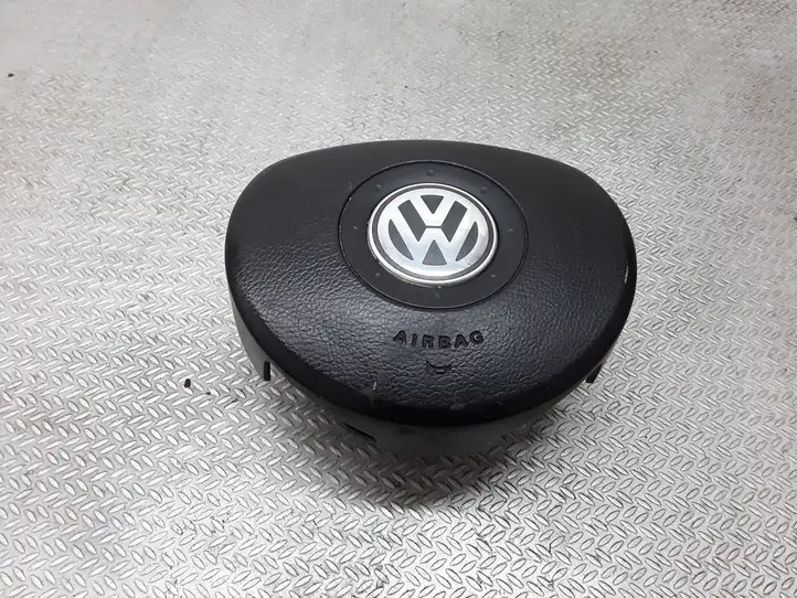 Volkswagen Touran I (2003 - 2010) 1T0880201A Подушка безопасности руля — фото 1