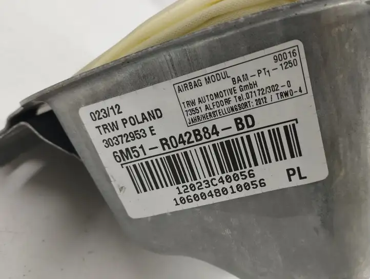 Ford Kuga I (2008 - 2012) 30372366C Подушка безопасности пассажира — фото 4
