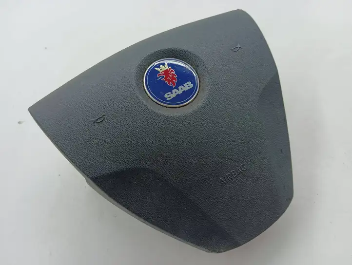 Saab 9-3 Ver2 (2003 - 2007) 498997212 Подушка безопасности руля — фото 2