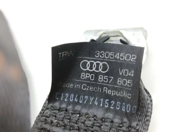 Audi A3/S3 8P (2008 - 2013) 8P0857805 Задний ремень безопасности — фото 6