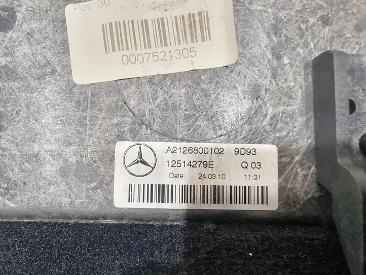 Mercedes-Benz E W212 (2009 - 2016) A2126800102 Пол багажника — фото 3