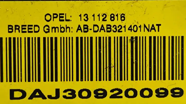 Opel Vectra C (2002 - 2005) 13112816 Подушка безопасности руля — фото 3