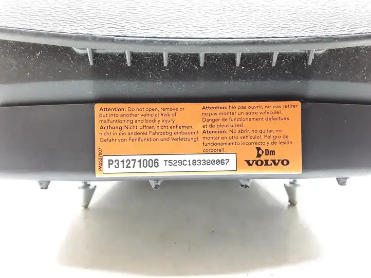 Volvo V70 (2007 - 2013) P31271006 Подушка безопасности руля — фото 3