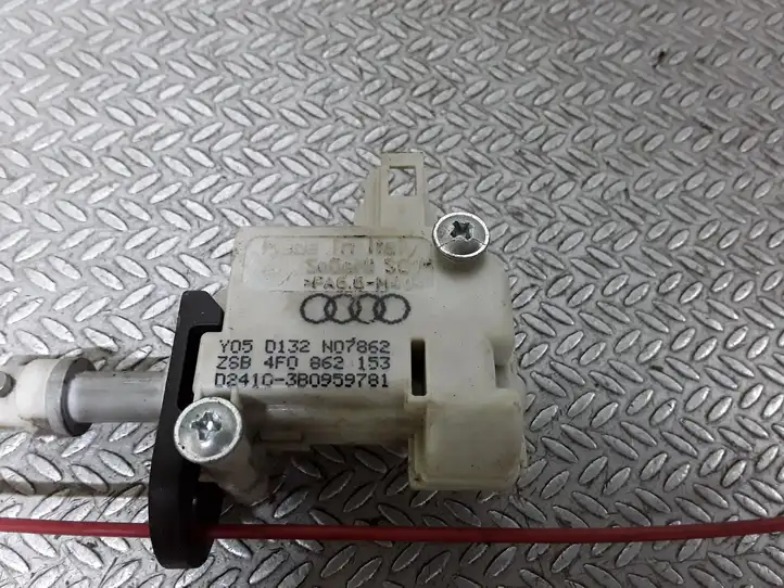 Audi A6 S6 C6 4F (2004 - 2008) 4F0862153 Замок крышки топливного бака — фото 2