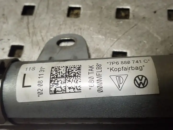 Volkswagen Touareg II (2010 - 2018) 7P6880741C Боковая подушка безопасности шторка — фото 2