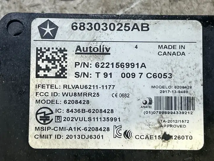 Dodge Challenger (2014 - ) 622156991A Модуль комфорта — фото 3
