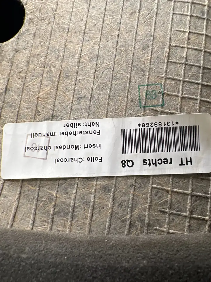 Opel Zafira B (2003 - 2006) 13183268 Обшивка задней двери — фото 3