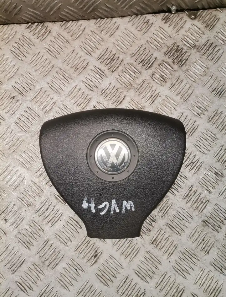 Volkswagen Golf V (2003 - 2009) Подушка безопасности руля — фото 1