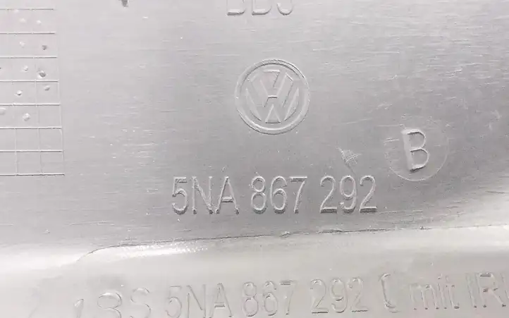 Volkswagen Tiguan (2016 - 2020) 5NA867292B Нижняя обшивка стойки B — фото 4