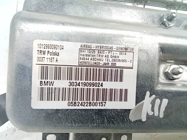 BMW X3 E83 (2003 - 2010) 303419099024 Подушка безопасности двери — фото 3