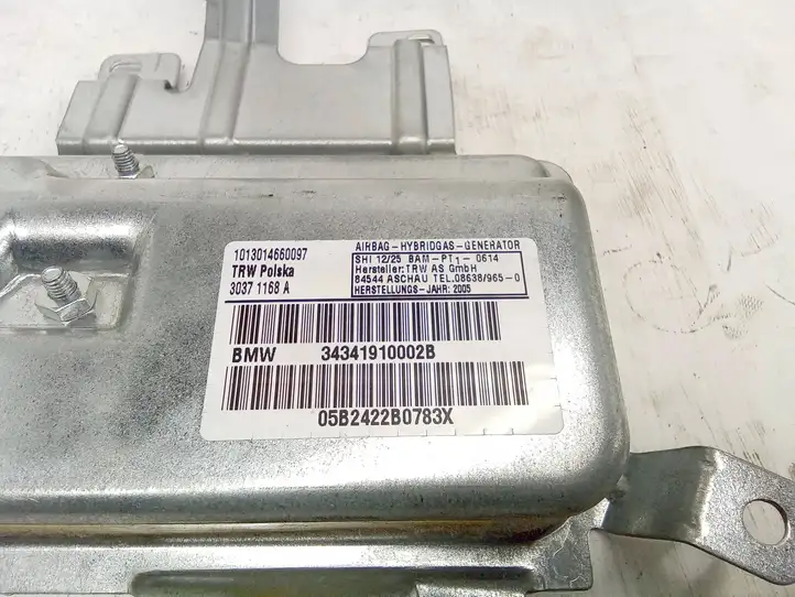 BMW X3 E83 (2003 - 2010) 34341910002B Подушка безопасности двери — фото 4
