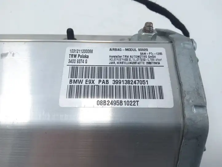 BMW 3 E90 E91 (2005 - 2012) 34043943 Подушка безопасности пассажира — фото 3