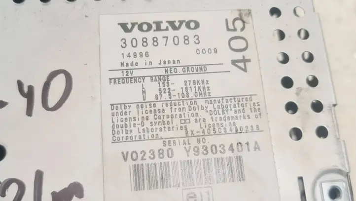 Volvo S40, V40 (2000 - 2004) 30887083 Магнитола / мультимедийная система — фото 4