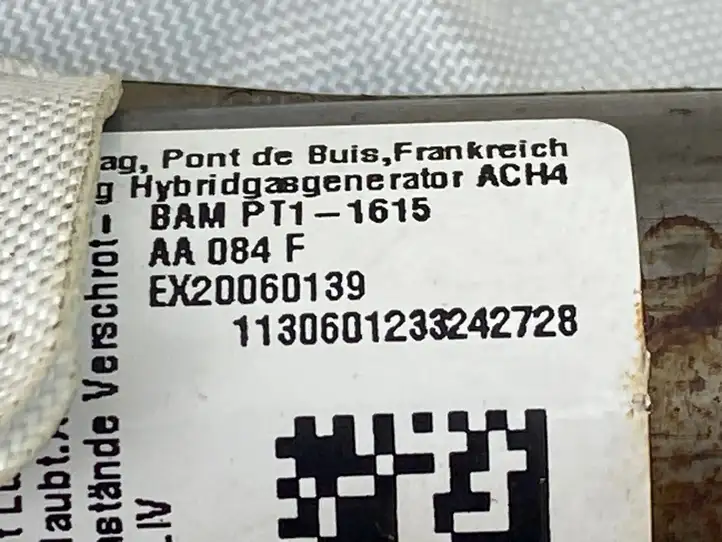 Toyota Yaris (2009 - 2012) EX20060139 Боковая подушка безопасности шторка — фото 4