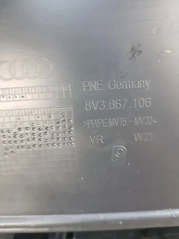 Audi A3/S3 8V (2016 - 2020) 8V3867106 Обшивка передней двери — фото 4
