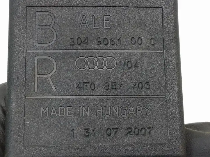 Audi A6 Allroad C6 (2006 - 2008) 4F0857706 Передний ремень безопасности — фото 6